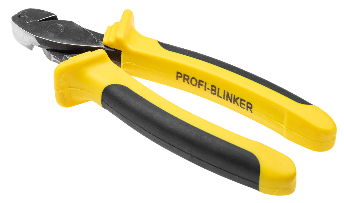 ProfiBlinker Klemmhülsen Zange aus Edelstahl mit gummierten Kunststoffgriff  ProfiBlinker Klemmhülsen Zange aus Edelstahl mit gummierten Kunststoffgriff