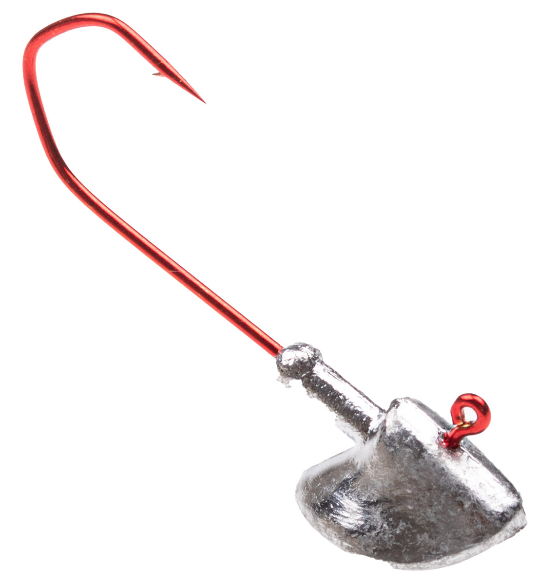 ProfiBlinker Erie-Stand-up-Jig mit High-Carbon Haken in Rot / Größe D / schwer / 11g / 4er Pack