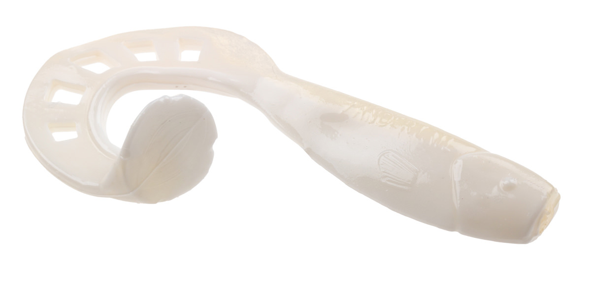 ProfiBlinker Zandertail Größe D 10cm Weiß / Grell-Weiß / 5er Pack  ProfiBlinker Zandertail Größe D 10cm Weiß / Grell-Weiß / 5er Pack