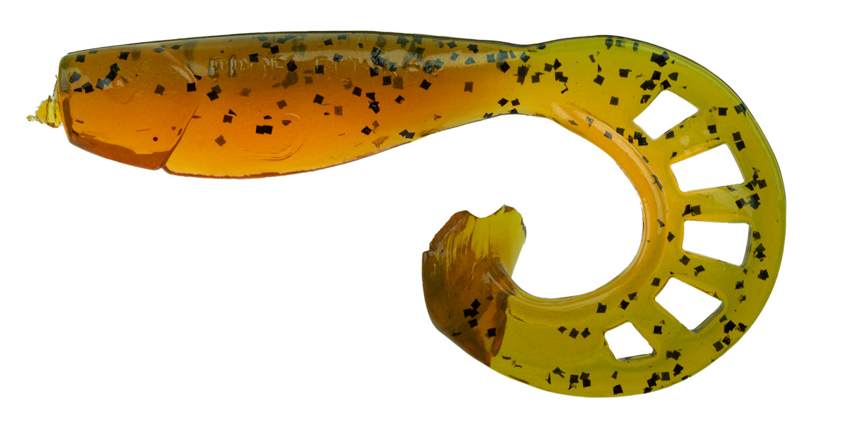 ProfiBlinker Zandertail Größe E 11,5cm Kaulbarsch / Glanz-Effekt / 10er Pack 