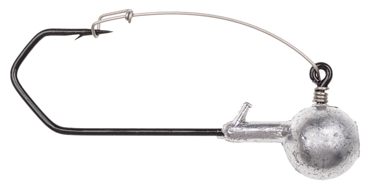 ProfiBlinker Krautschutz-Kopf mit High Carbon Haken und Edelstahl-Bügel / Größe K / 20g / 2er Pack 