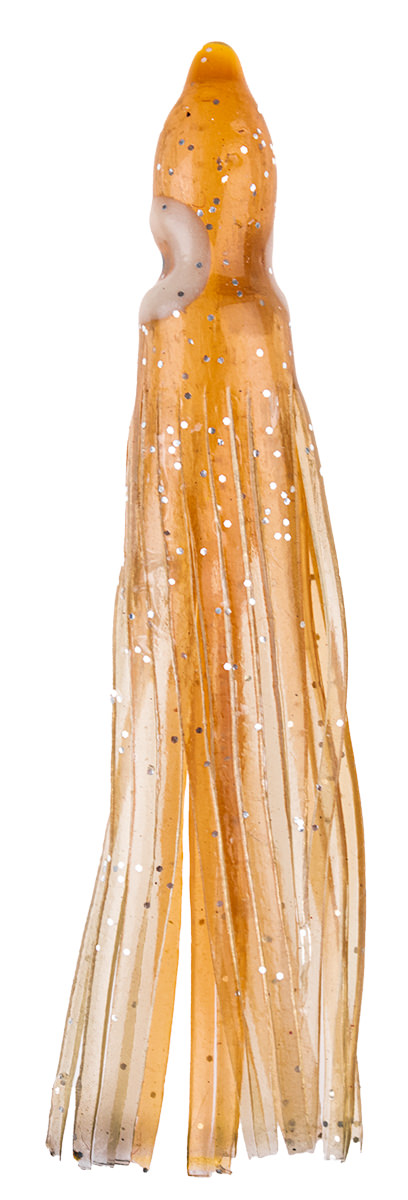 ProfiBlinker Octopus Größe 5cm  dunkelbraun-grün / 50er Pack 