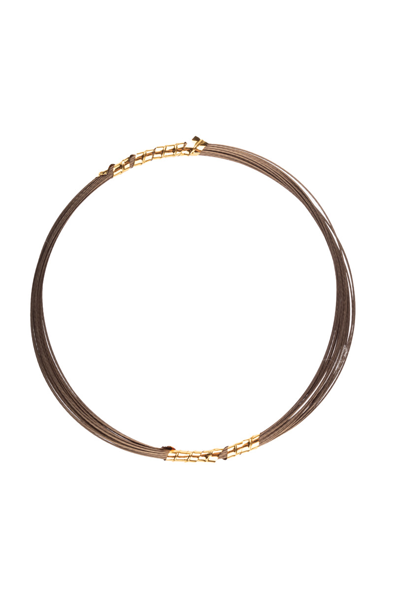 ProfiBlinker 1x7 Stainless Steel Stahlvorfach Bronze / 15 kg Tragekraft / 5 Meter 