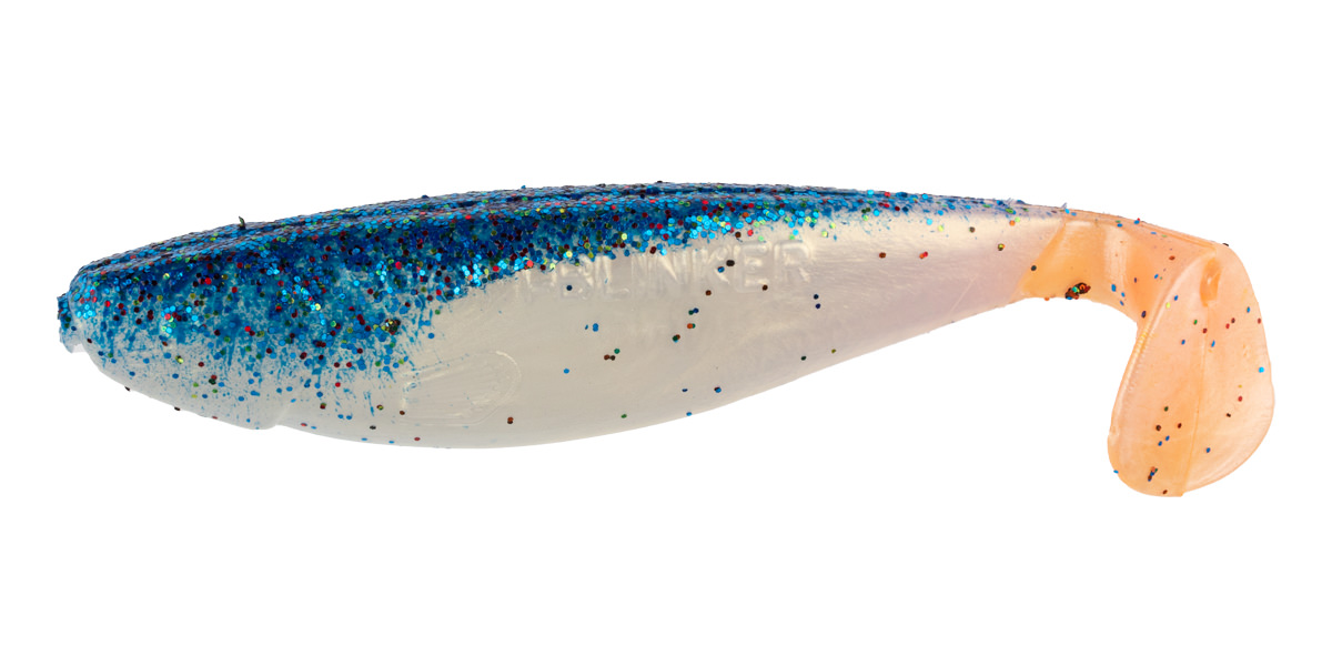 ProfiBlinker Attractor Größe F 11,5cm Perlmutt-Blau / 450er Pack 