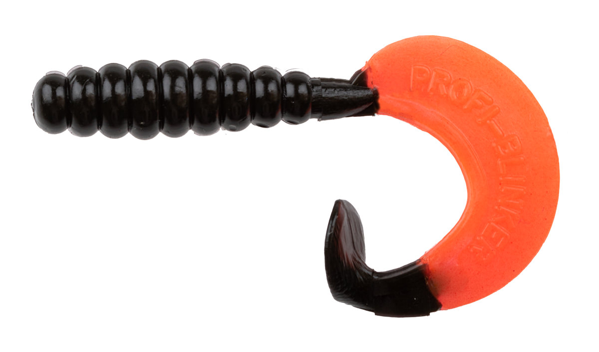 ProfiBlinker Turbotail Größe D 10,5cm Schwarz-Rot / 100er Pack 