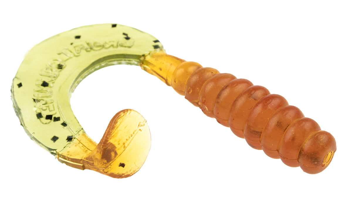 ProfiBlinker Turbotail Größe B 6,5cm Kaulbarsch / Glanz-Effekt / 125er Pack 