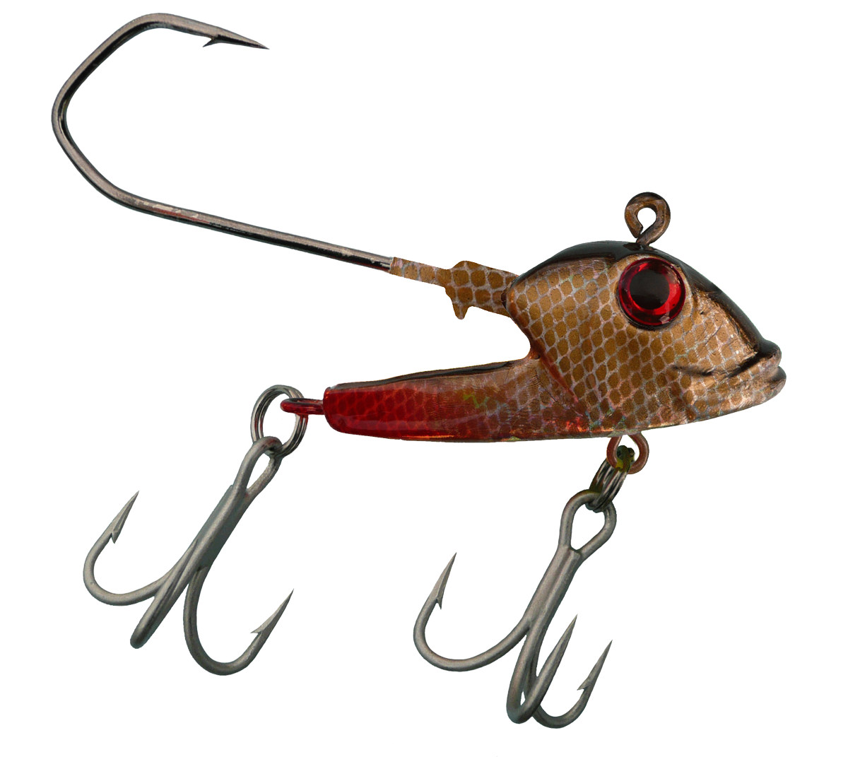 ProfiBlinker Halligalli Verticalli mit Jig-Haken und Drillingen Dorsch 250g 