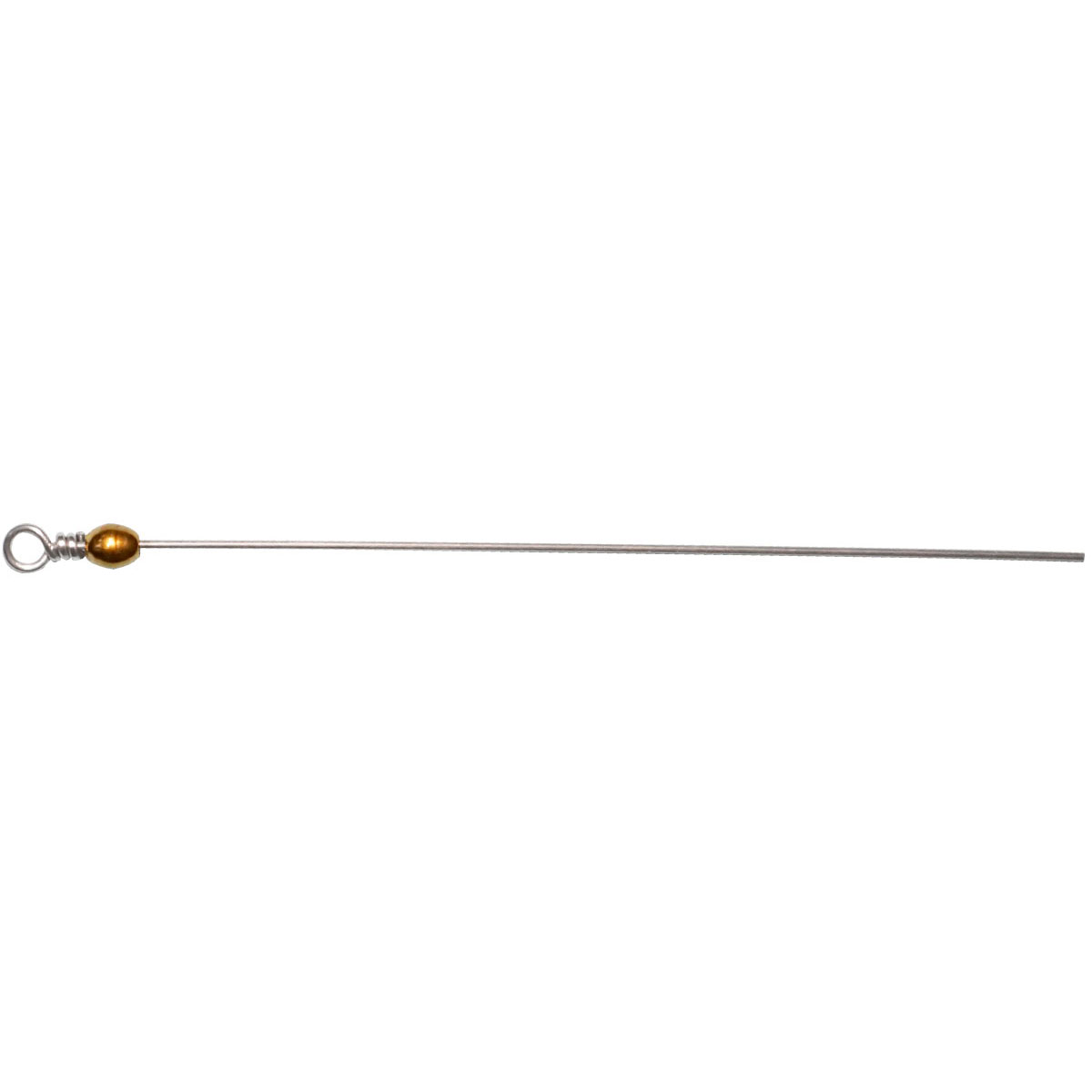 ProfiBlinker XXX-Strong Anti-Drall Spinnerachsen / für Spinner in Größe 3 / mit Wirbel Größe 12 Achslänge 60mm / 5er Pack