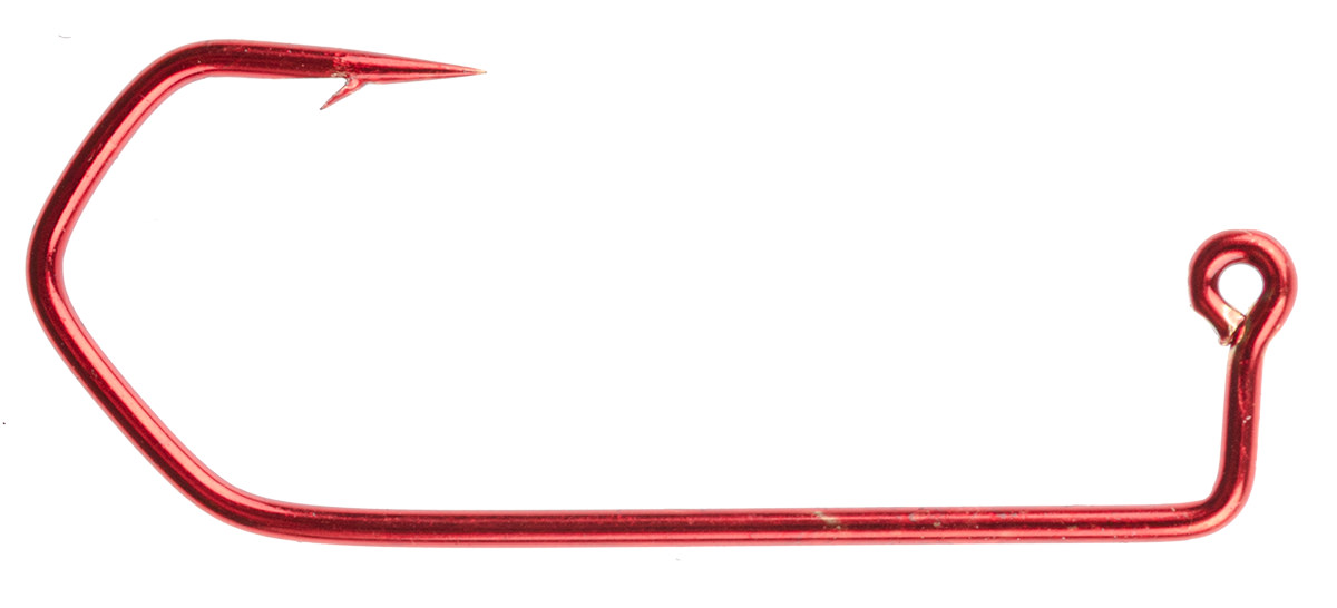 ProfiBlinker High-Carbon Twisterhaken / Rot  / Größe 5/0 / 10er Pack 