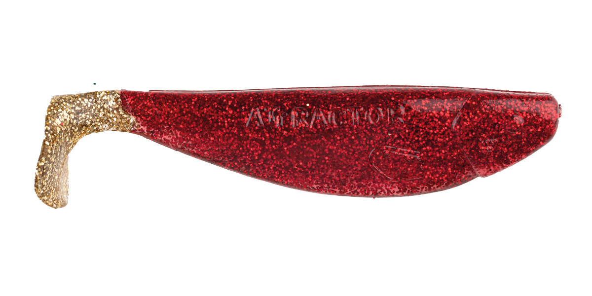 ProfiBlinker Attractor Größe E 10cm Rot-Metallic / 1 Stück 