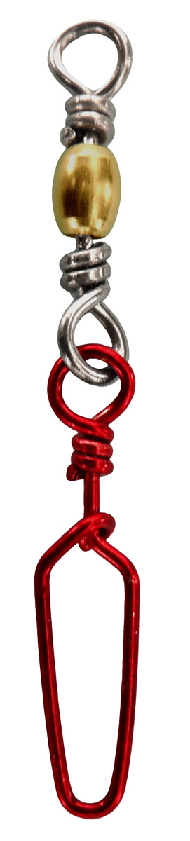 ProfiBlinker High Energy XXX-Strong Profi Coastlock Kunstköder-Wirbel in Rot / Größe 10 / 5er Pack 