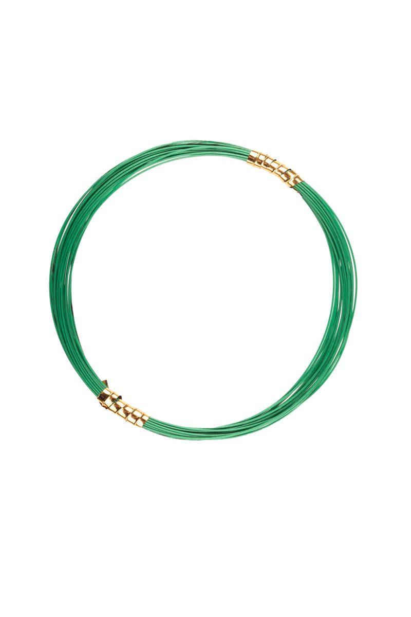 ProfiBlinker 1x7 Stainless Steel Stahlvorfach Grün / 6 kg Tragekraft / 5 Meter 