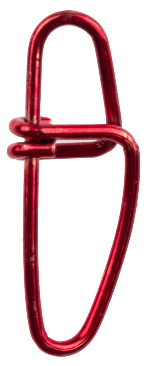 ProfiBlinker High Energy XXX-Strong Duolock Snap Kunstköder-Karabiner in Rot / Tragkraft 30,6 kg / Größe 14 / 10er Pack