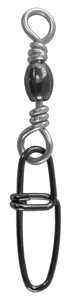 ProfiBlinker High Energy XXX-Strong Duolock Wirbel in Silber-Schwarz / Tragkraft 17,1 kg / Größe 16 / 5er Pack