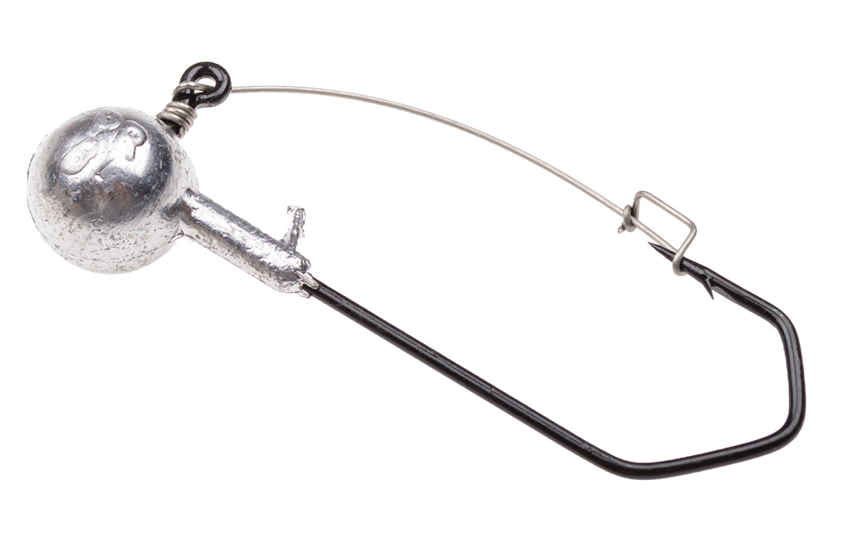 ProfiBlinker Krautschutz-Kopf mit High Carbon Haken und Edelstahl-Bügel / Größe K / 20g / 2er Pack 