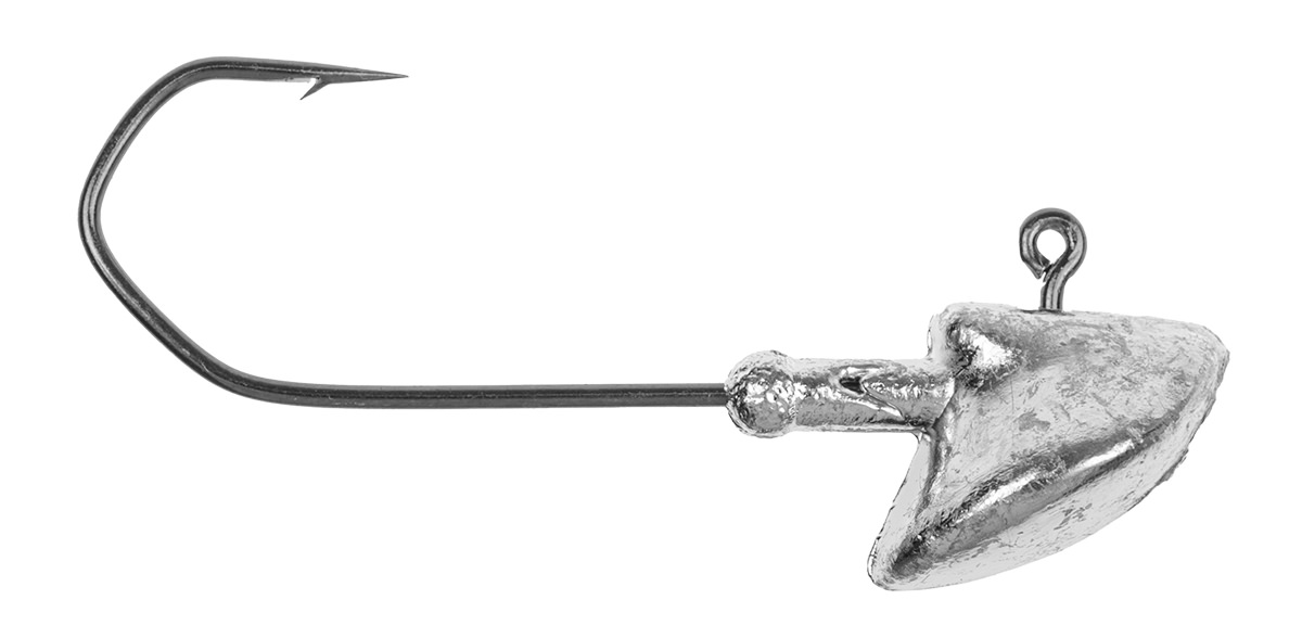 ProfiBlinker Erie-Stand-up-Jig mit High-Carbon Haken in Titan / Größe B / extra schwer / 11g / 4er Pack