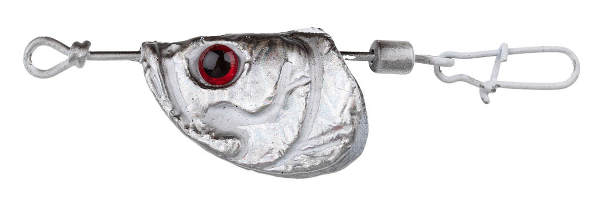 ProfiBlinker Kiemen-Vorschaltkopf beweglich / Weißfisch / 14g / 2er Pack  ProfiBlinker Kiemen-Vorschaltkopf beweglich / Weißfisch / 14g / 2er Pack