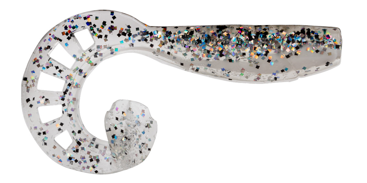 ProfiBlinker Zandertail Größe E 11,5cm Kristall-Weiß / 1kg Pack 