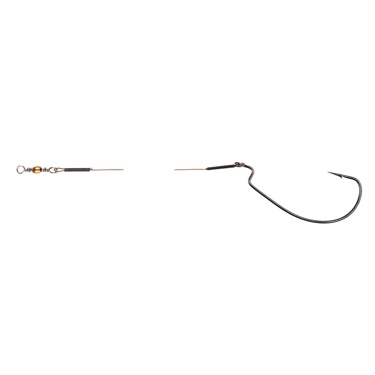 ProfiBlinker Soft-Wire Montage 7x7 mit Offset Haken Größe 4/0 / 50cm / Tragkraft 12kg / 2er Pack