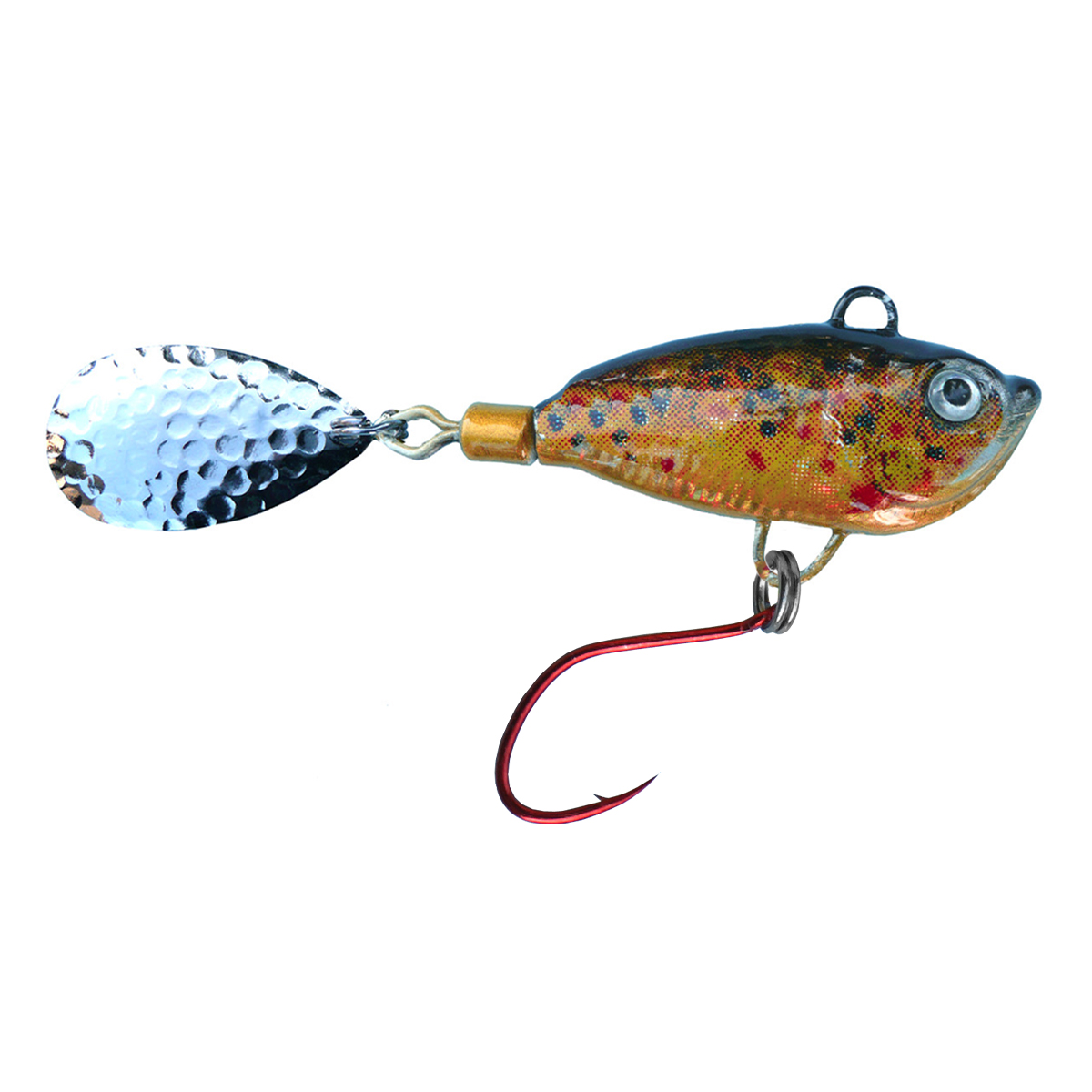 ProfiBlinker Trout Professional Spinner-Jig mit Einzelhaken Bachforelle / Silber Blatt / 7g / 1 Stück ProfiBlinker Trout Professional Spinner-Jig mit Einzelhaken Bachforelle / Silber Blatt / 7g / 1 Stück