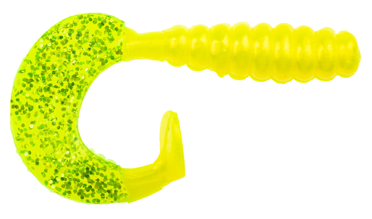 ProfiBlinker Turbotail Größe B 6,5cm Fluo-Grün / Grün-Metallic / 125er Pack 