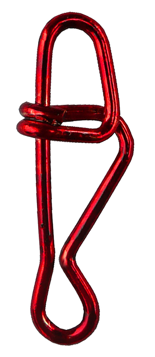 ProfiBlinker High Energy XXX-Strong Super Duolock Snap Kunstköder-Karabiner in Rot / Größe 14 / 5er Pack
