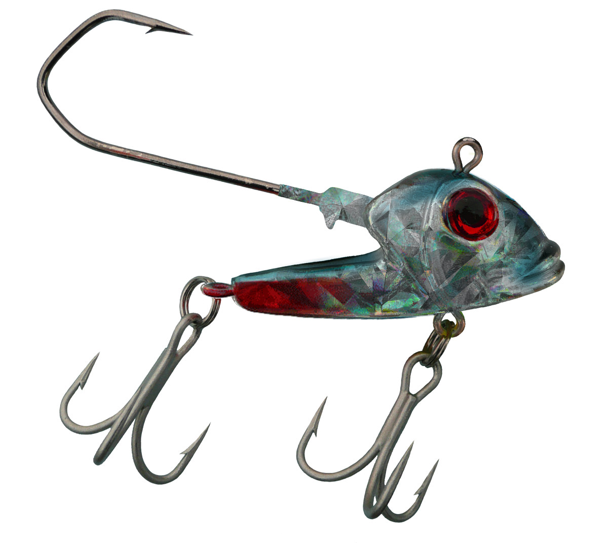 ProfiBlinker Halligalli Verticalli mit Jig-Haken und Drillingen Makrele 180g 