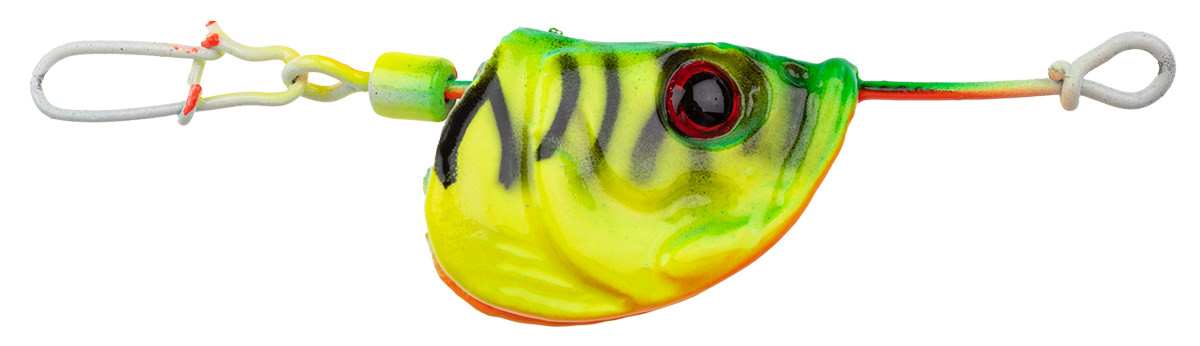 ProfiBlinker Kiemen-Vorschaltkopf beweglich / Firetiger / 9g / 2er Pack  ProfiBlinker Kiemen-Vorschaltkopf beweglich / Firetiger / 9g / 2er Pack