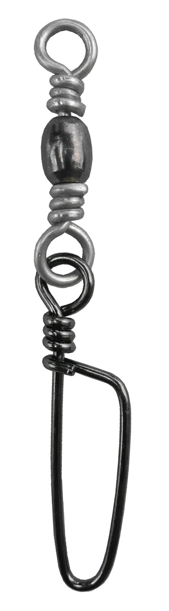 ProfiBlinker High Energy XXX-Strong Coastlock Wirbel in Silber-Schwarz / Tragkraft 64,4 kg / Größe 4 / 5er Pack