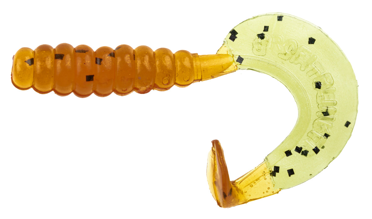 ProfiBlinker Turbotail Größe B 6,5cm Kaulbarsch / Glanz-Effekt / 125er Pack 