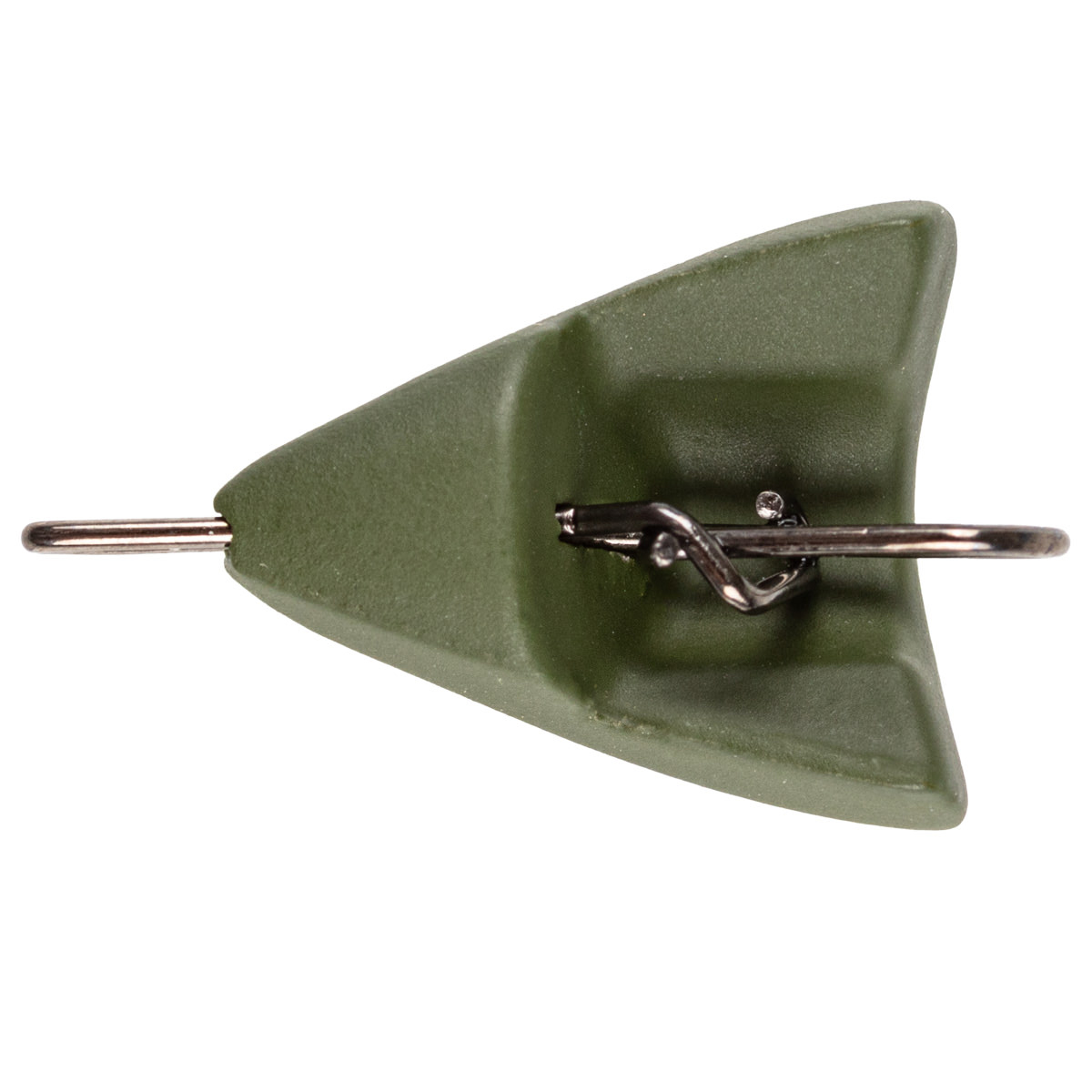 ProfiBlinker Weedless Cheburashka mit Fastlock Snap Olivgrün / bleifrei / 3 g / 2er Pack 
