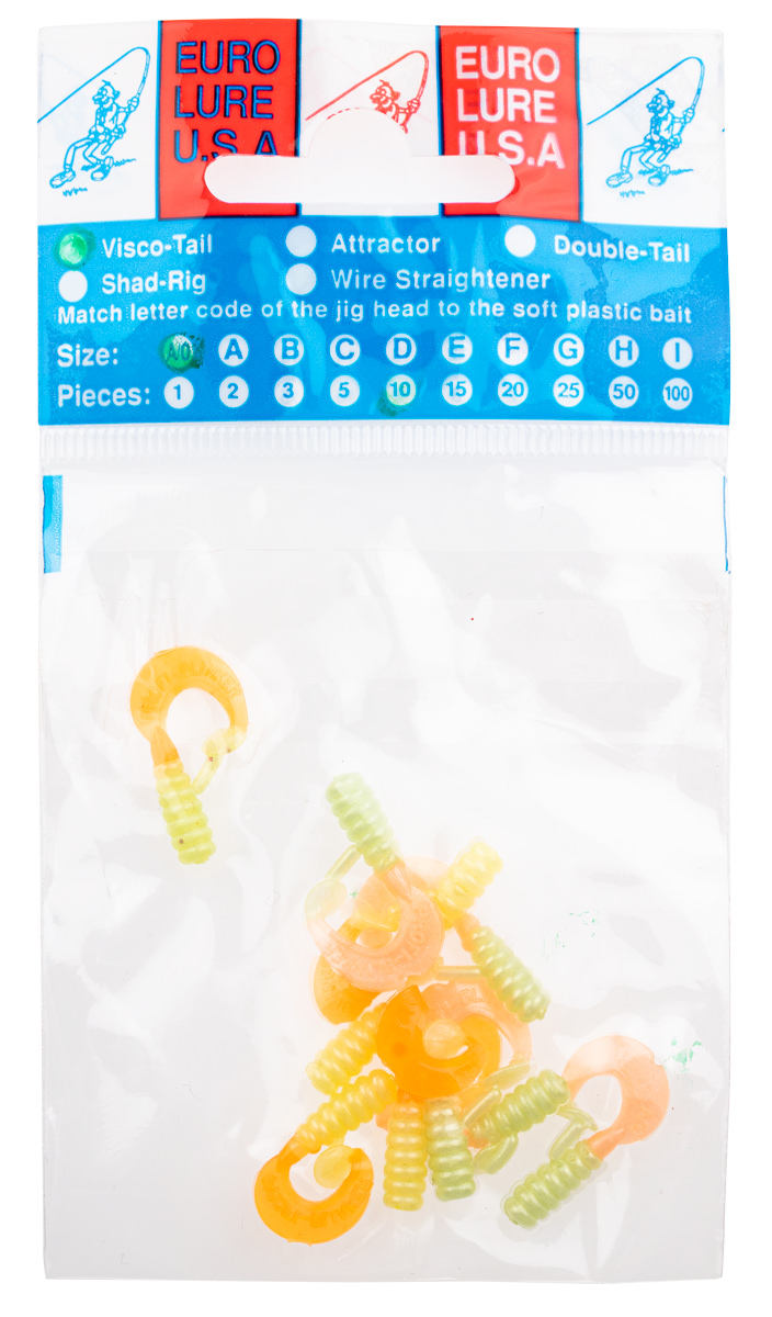 ProfiBlinker Turbotail Größe A/0 3cm Perlmutt-Grün / Mint-Grün / 10er Pack 