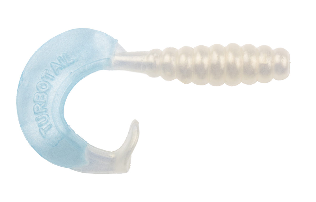 ProfiBlinker Turbotail Größe F/G 15cm Perlmutt-Blau / 40er Pack 