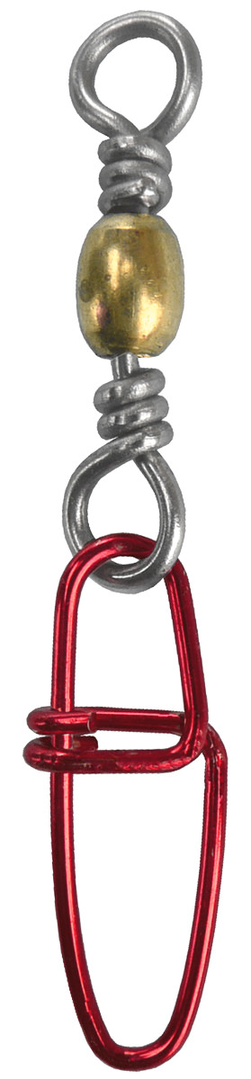ProfiBlinker High Energy XXX-Strong Duolock Kunstköder-Wirbel in Rot / Tragkraft 161,0 kg / Größe 5/0 / 3er Pack