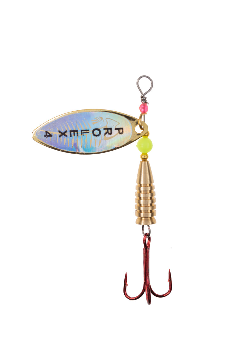 ProfiBlinker Prollex-Long Weitwurf Spinner / Gold-Silber / Größe 3 / 8g 