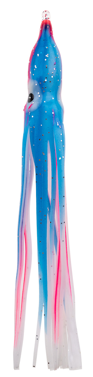 ProfiBlinker Octopus Größe 12,5cm perl-blau / 4er Pack 