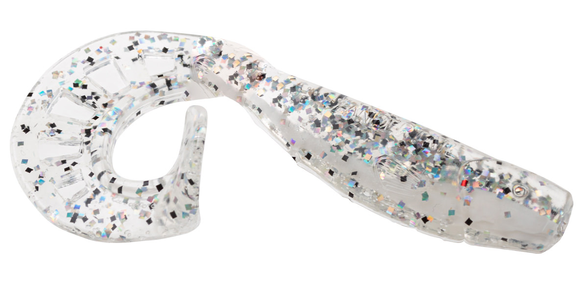 ProfiBlinker Zandertail Größe E 11,5cm Kristall-Weiß / 4er Pack 