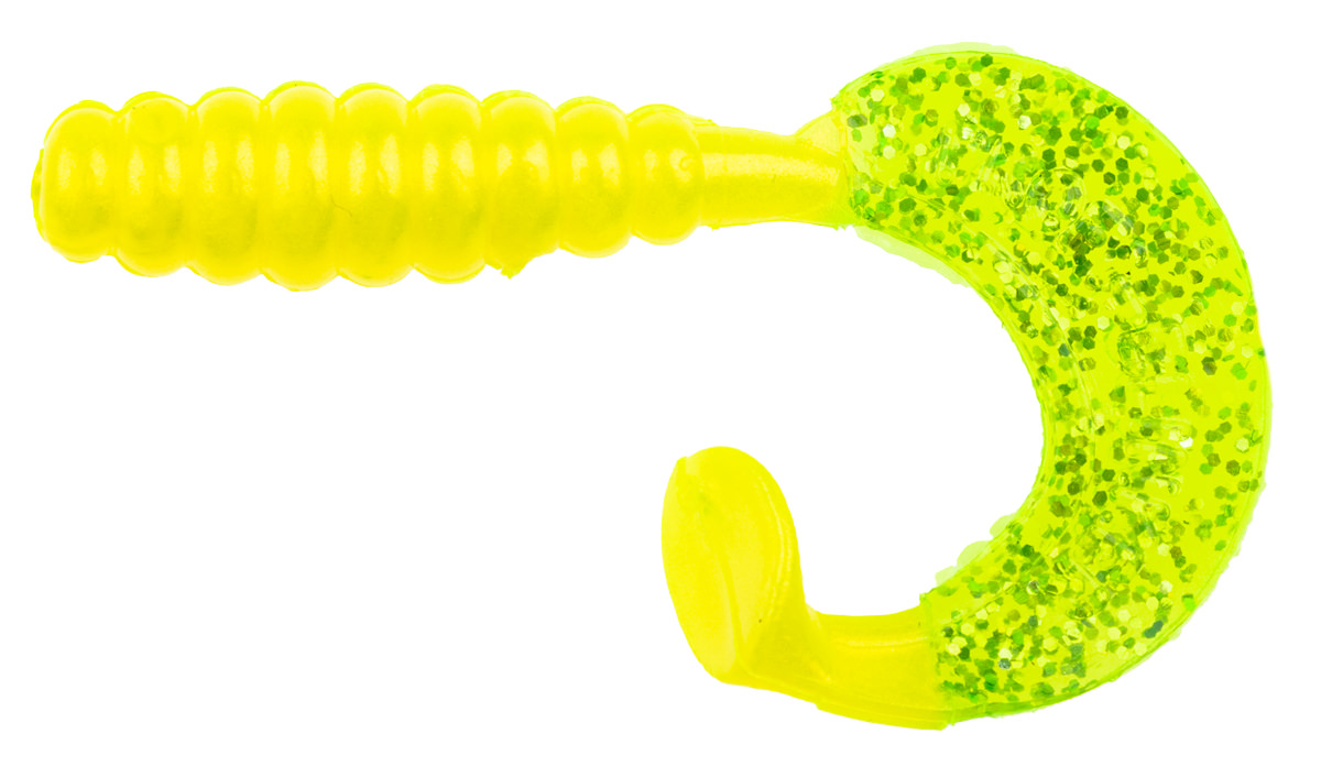 ProfiBlinker Turbotail Größe B 6,5cm Fluo-Grün / Grün-Metallic / 125er Pack 