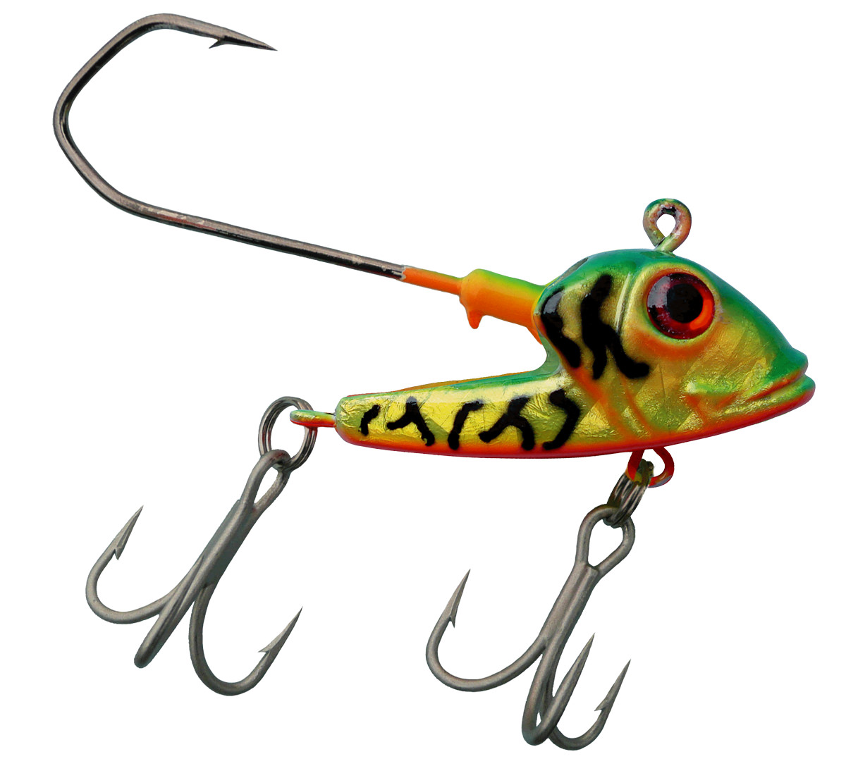 ProfiBlinker Halligalli Verticalli mit Jig-Haken und Drillingen Barsch 180g 