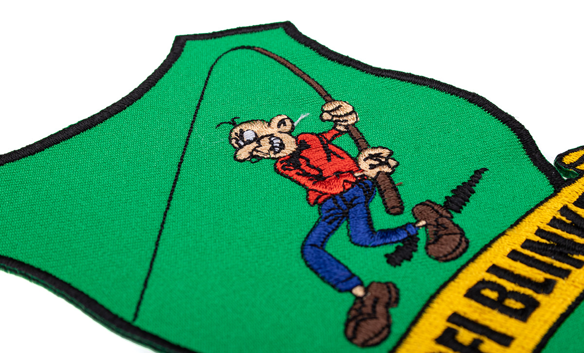 ProfiBlinker Aufnäher hellgrün Original-Logo  ProfiBlinker Aufnäher hellgrün Original-Logo