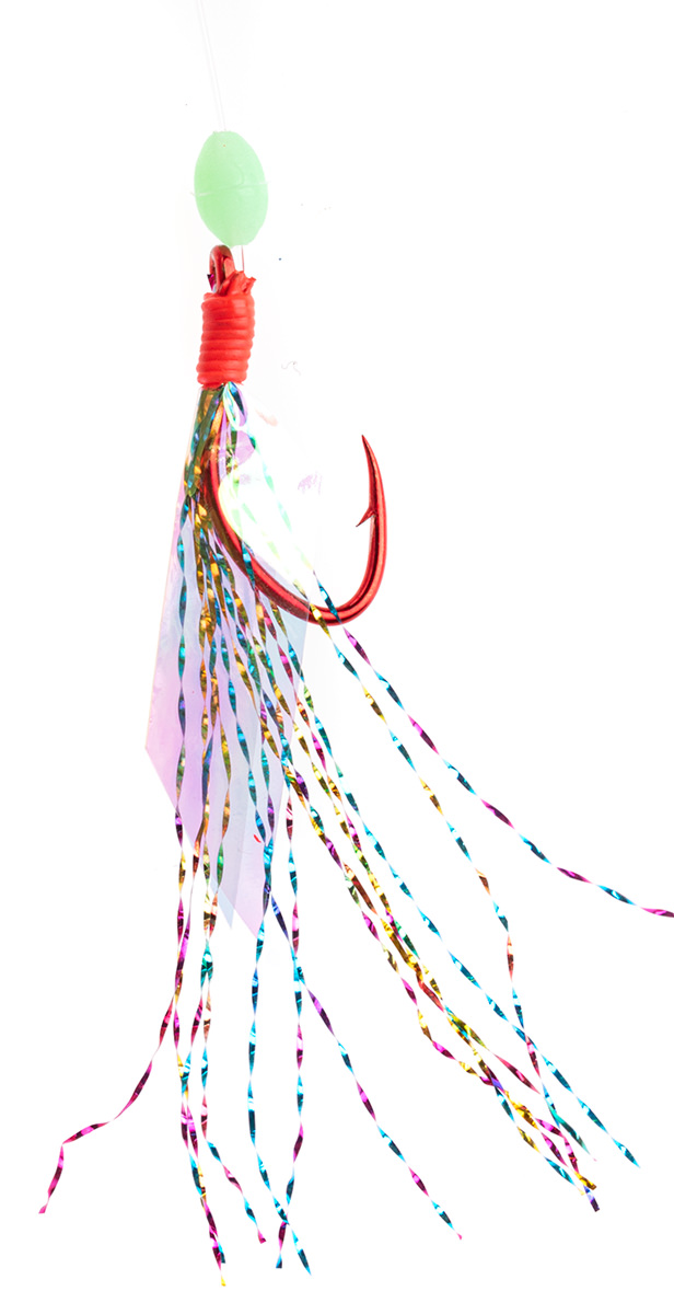 ProfiBlinker Kleinfisch-Paternoster mit XX-Strong High Energy Wirbel / Multicolor / Größe 6 / 5er Pack