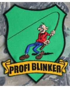 Profi Blinker Aufnäher hellgrün Original-Logo