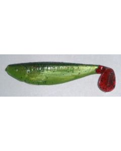 Profi Blinker Attractor raubfisch-grün Größe F 11,5cm / 4er Pack