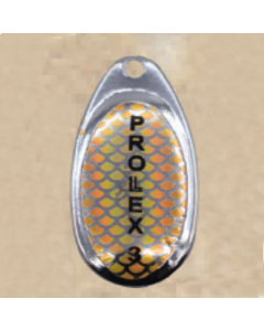PROLLEX French Style Weitwurf Spinner silber-gold Größe 2