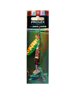 Prollex - Long Weitwurf-Spinner Silber/Rot 5